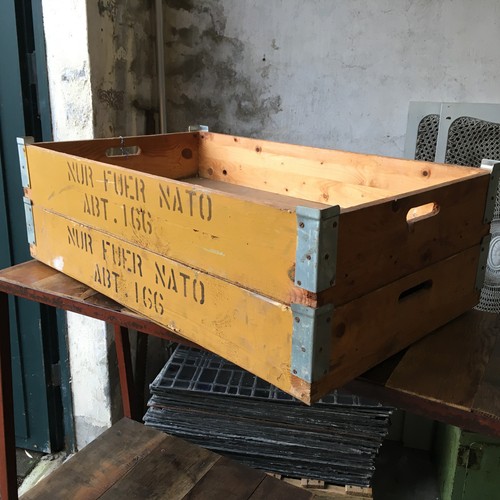 Alte armeekisten holzkisten - alte,