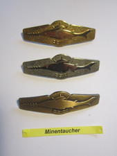 3 x BUNDESWEHR BW TÄTIGKEITSABZEICHEN Minentaucher