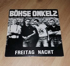 Böhse Onkelz - Freitag Nacht LP Erstauflage von Rock-O-Rama von 1988 (RRR 71)