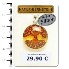 Bernstein anhänger modern - bernstein,