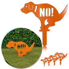 Schild Kein Hundeklo XXL