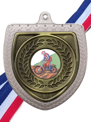 Trial bike award silber - bike,