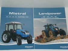 LANDINI Landpower, Mistral Traktoren Prospekte aus Polen ( L 40 )