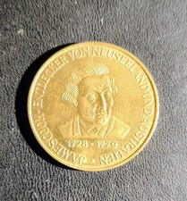 Medaille  Münze  James Cook