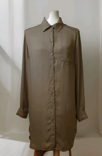 Longbluse khakigrün gr - khakigrün,
