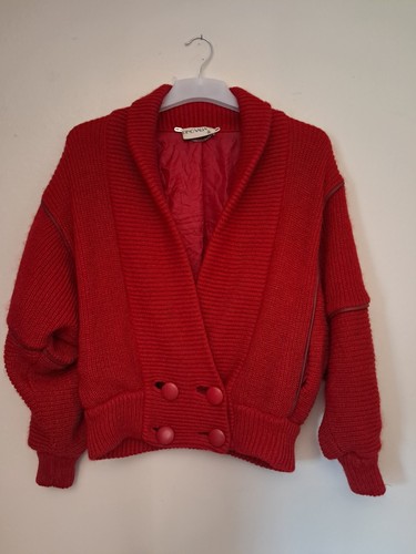 Vintage strickjacke dino - strickjacke,