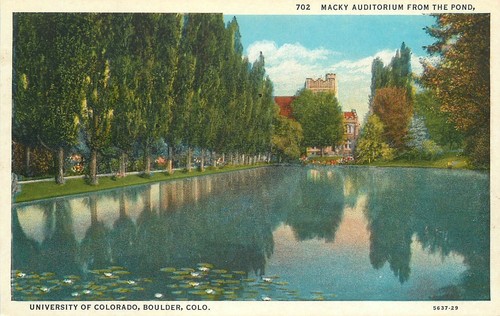 Postcard colorado boulder - postcard,