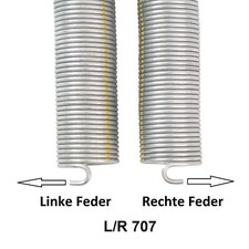 2 x Torsionsfeder L707 + R707