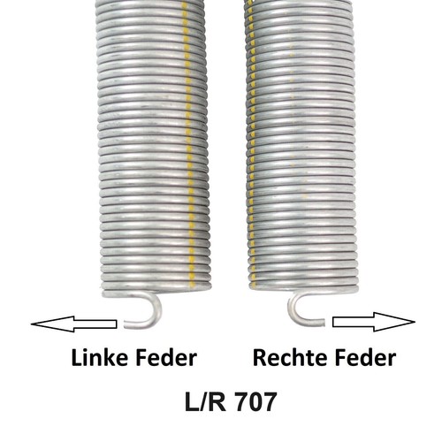 Torsionsfeder l707 r707 - torsionsfeder, +