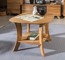 Couchtisch 71x71cm Massivholz