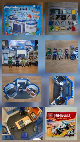 Mega set playmobil polizei - mega-set:,