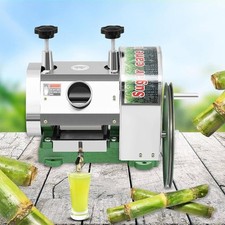 Zuckerrohrpresse Edelstahl Zuckerrohr-Entsafter Manuelle Zuckerrohr Saftmaschine