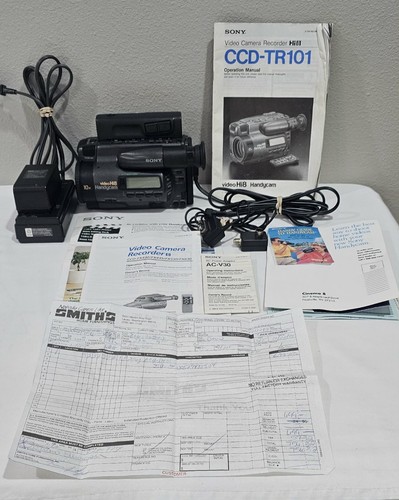 Sony ccd tr101 hi8 8mm - 8mm, video