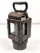 Einheitslaterne Preßstoff Wehrmacht. Ungereinigtes Stück, Funktion nicht geprüft