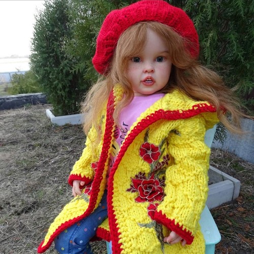 30inch painted reborn - painted, baby