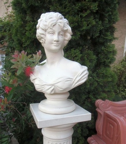Gartenfiguren büste frau - gartenfiguren,, "frau"
