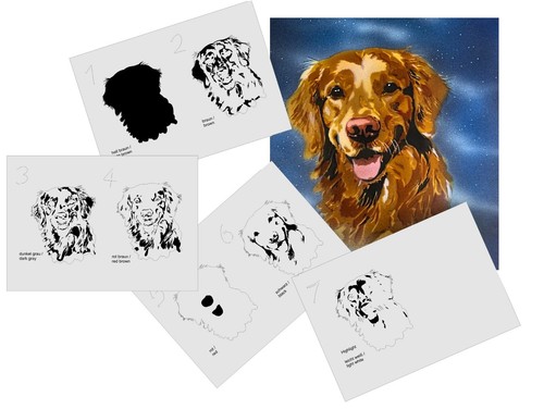 360 golden retriver hund - golden,