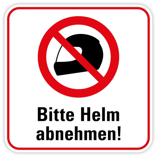 Aufkleber verbot hinweis - aufkleber,
