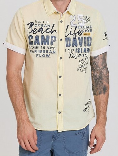 Camp david kurzarm hemd - kurzarm, hemd,