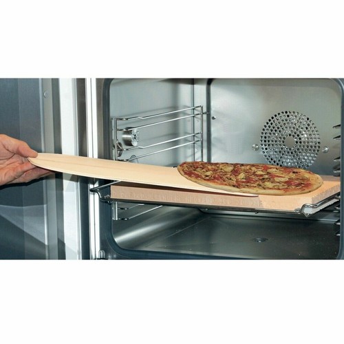 Pizzastein und holzschaufel - und,