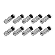 10x F Kompressionsstecker Sat
