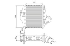 VALEO Ladeluftkühler 818543