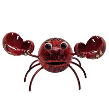 Krabbe stehend 11 cm rot