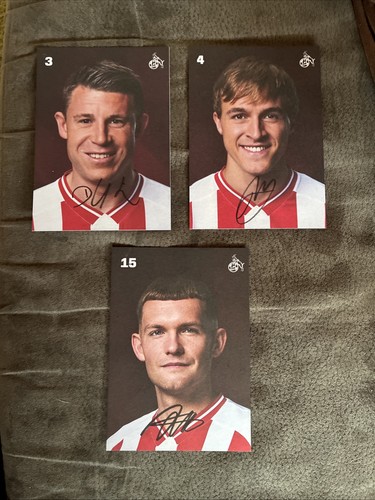 Autogrammkarten fc köln - 3, 1.