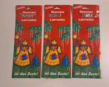 Original Stanniol Lametta Silber 3 Packungen 
