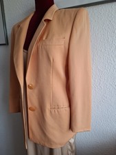 Burberrys Blazer 36 Lachs Hellorange Vintage 