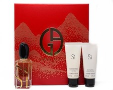 Giorgio Armani Si EdP 50 ml Bodylotion 50 ml Duschgel 50 ml Set Damenduft OVP