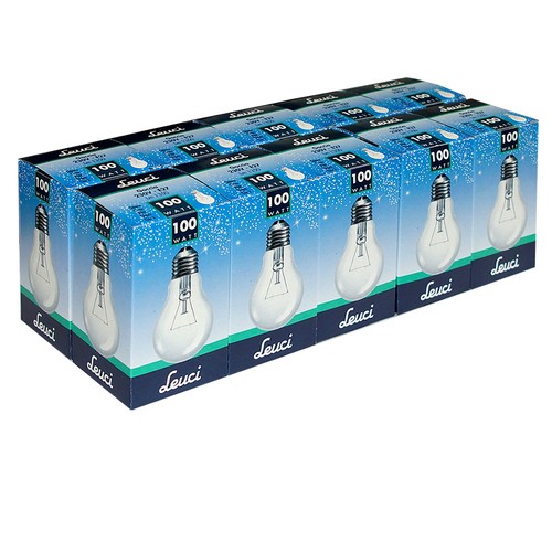 10x leuci glühbirne 100w - 10x,