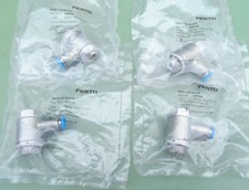 4 FESTO Drossel Rückschlagventil GRLA-3/8-QS-8-D 193150 Pneumatik Ventil G3/8
