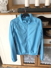 Leichte Jacke Gr.S/M. Türkis Freizeit Fahrrad Wandern Sport Reflektorstreifen