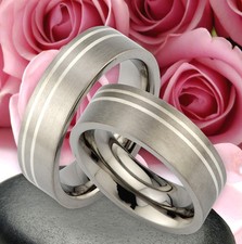  2 st. Titan & Silber