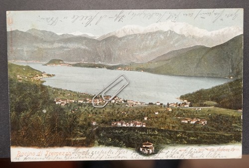 Farbige tremezzo como see - farbige,
