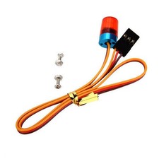 RC LED Warnleuchte Rundumleuchte Rundumlicht Lampe 5 LED Aluhalterung RC Auto