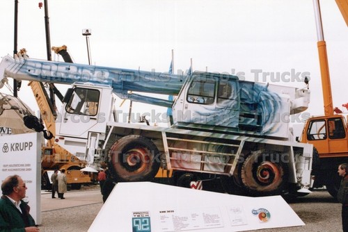 Lkw foto krupp kmk 2035 - lkw,