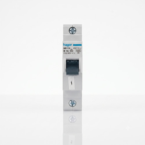 13x hager mb116 b16 230 - b16, 230/400v