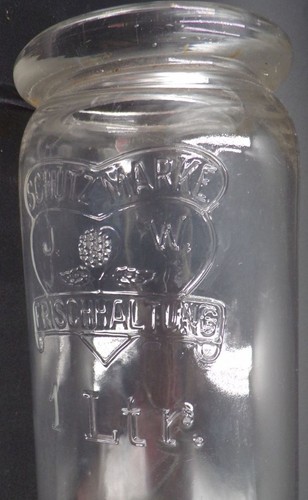 Altes weck frischehaltung glas - weck,
