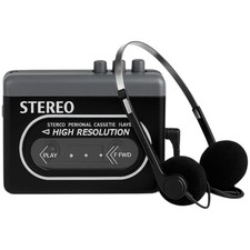 Walkman Tragbarer Kassettenspieler Stereo Retro-Lautsprecher Retro Style NEU OVP