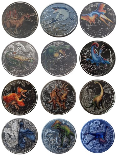 Euro dino taler serie - x, 3