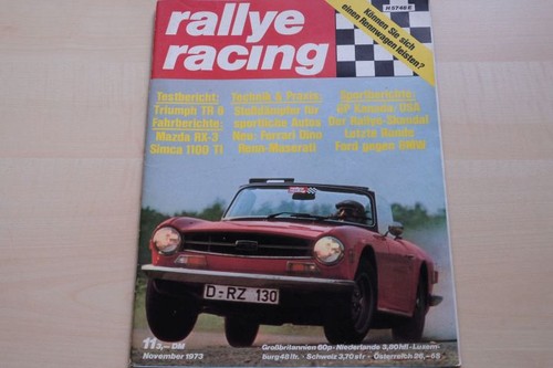 Rallye racing 1973 - racing,