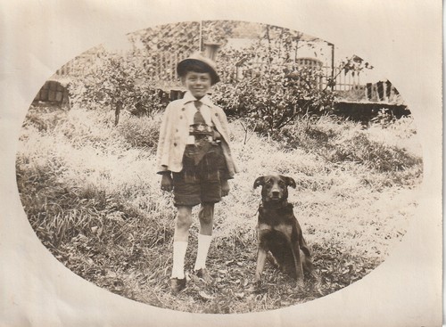Vintage foto junge - vintage,