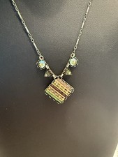 Vtg AYALA BAR Necklace 16 Inch