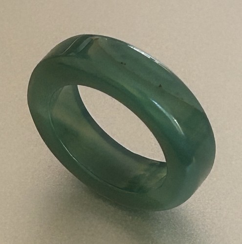 Grüner jade ring unisex - jade,