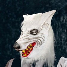Wolfskopf-Maske für
