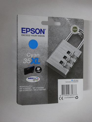 Original epson 35xl cyan für - cyan,