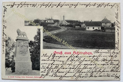 Markt schwaben 1903 - schwaben,