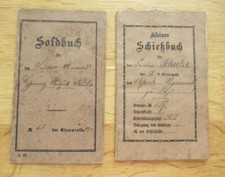 Soldbuch + Schießbuch / 4